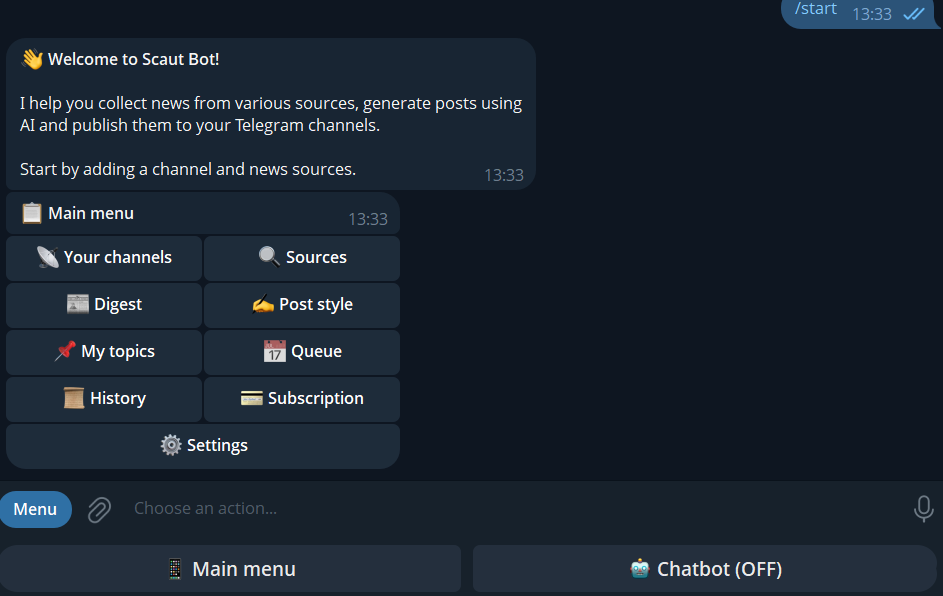 User Interface